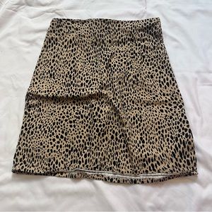 Brandy Melville Rarr Cheetah Skirt